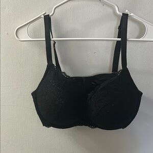 Elegant Black Lace Bra